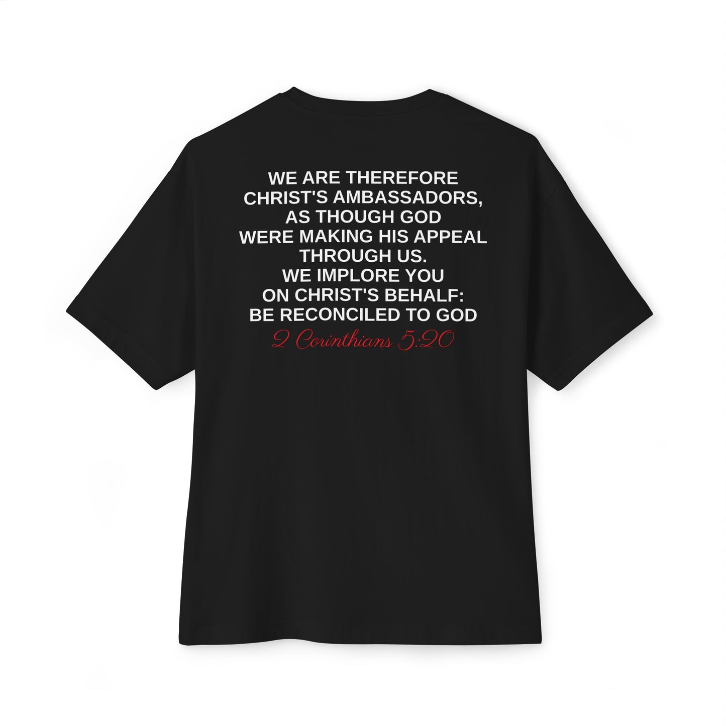 2 Corinthians 5:20 - Unisex Oversized Boxy Tee