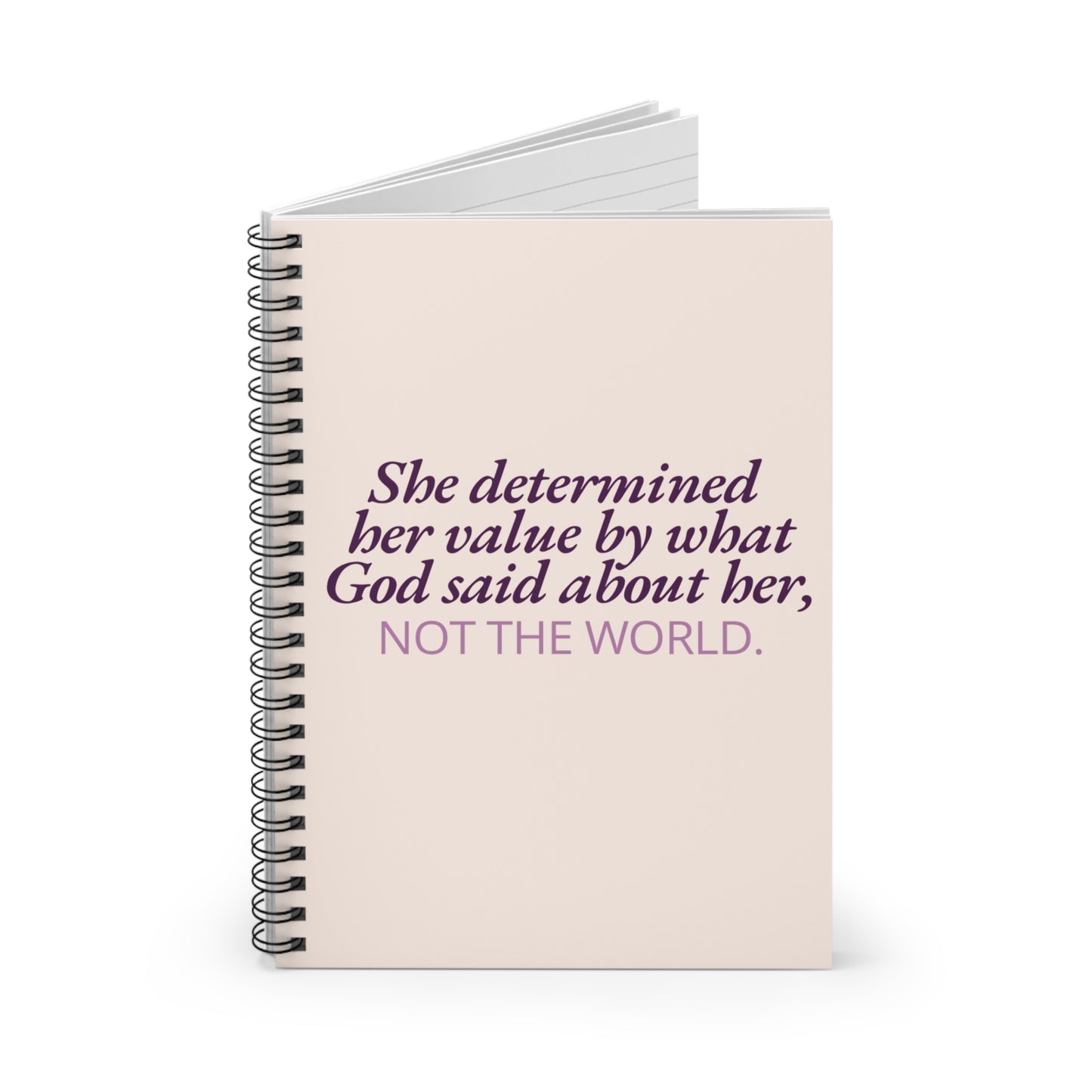Empowering Spiral Notebook