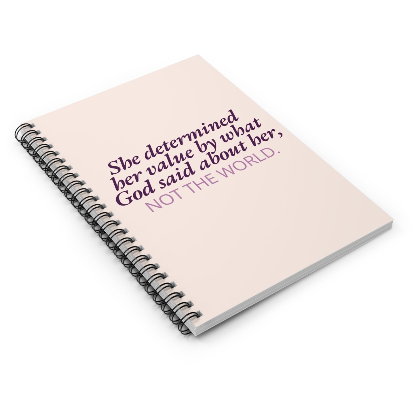 Empowering Spiral Notebook