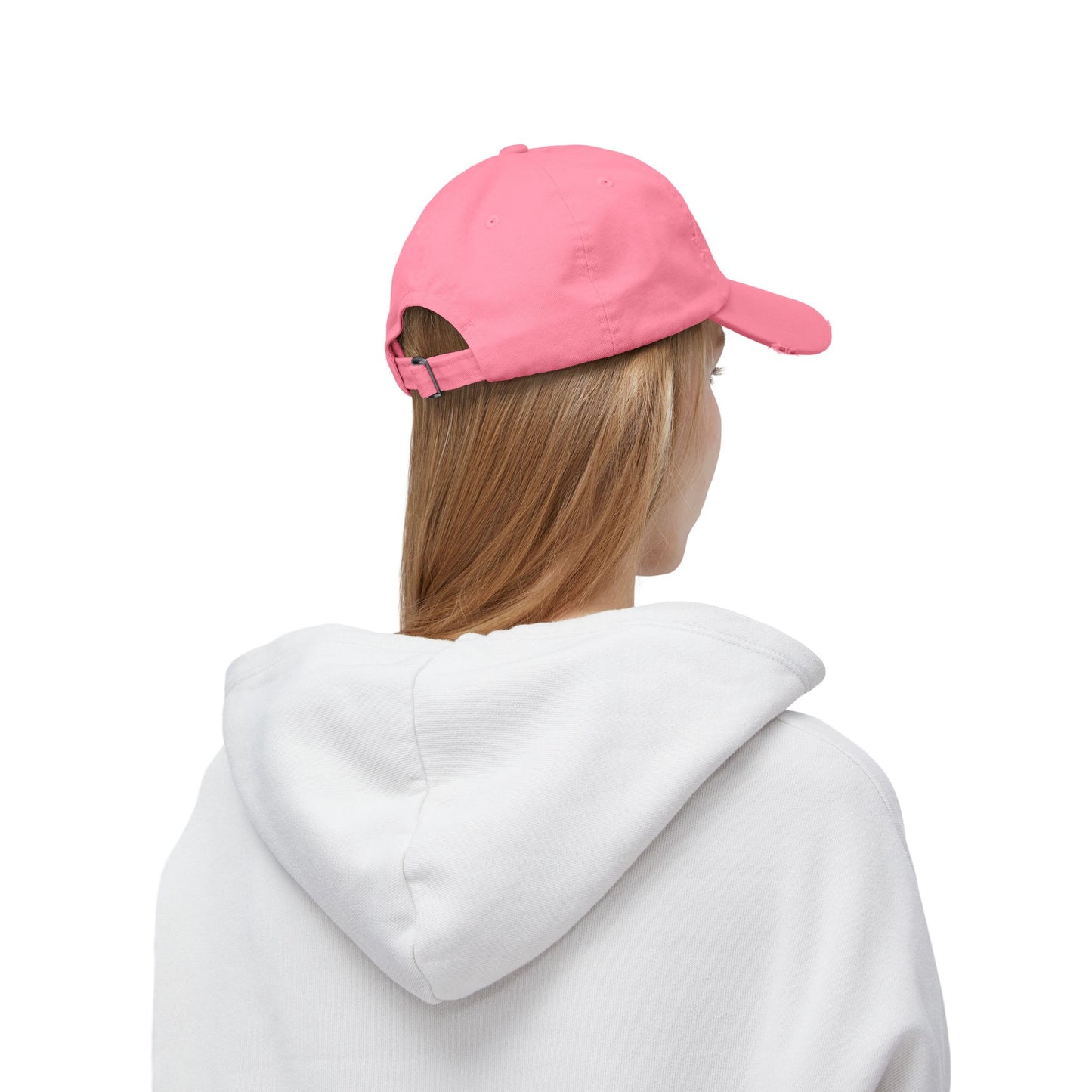 Pretty Girls Love Jesus Distressed Cap
