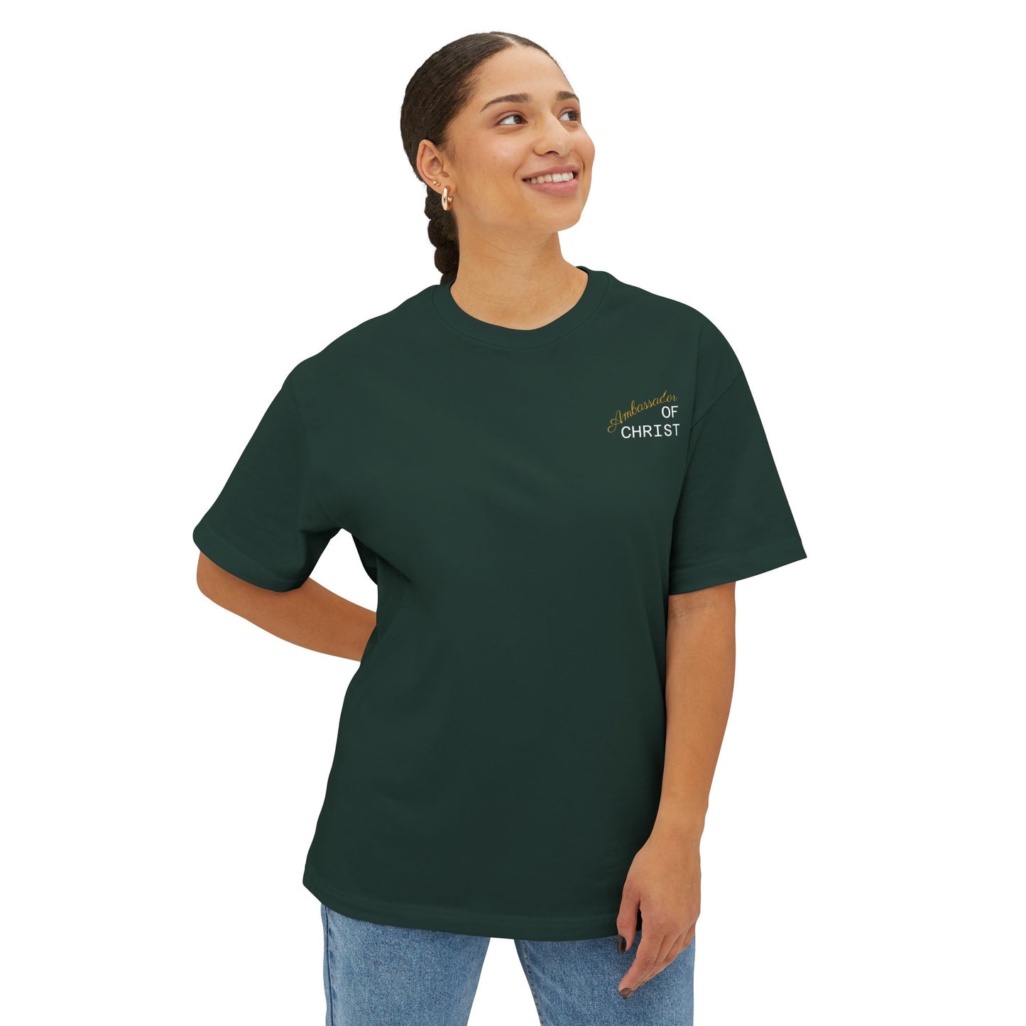 2 Corinthians 5:20 - Unisex Oversized Boxy Tee