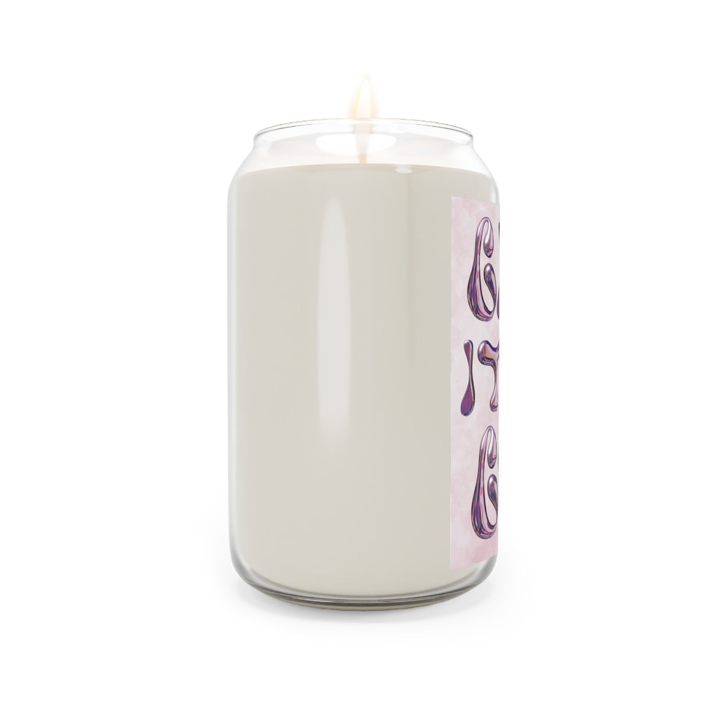 "GIVE IT TO GOD" Aromatherapy Candle (With Reusable Cup-Shaped Glass)