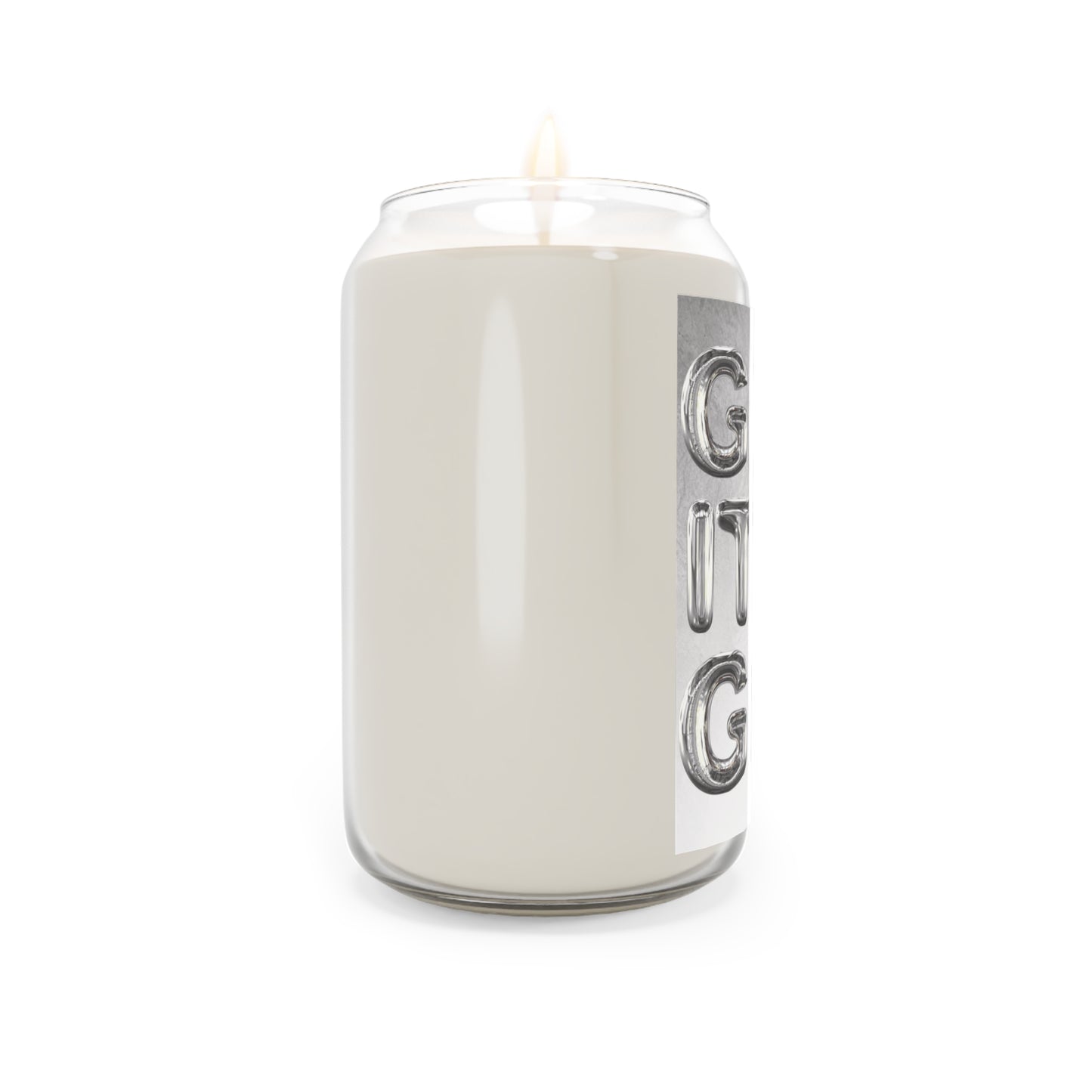 "GIVE IT TO GOD" Aromatherapy Candle (With Reusable Cup-Shaped Glass)