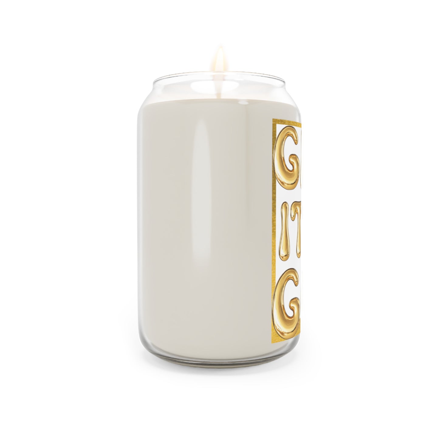 "GIVE IT TO GOD" Aromatherapy Candle (With Reusable Cup-Shaped Glass)