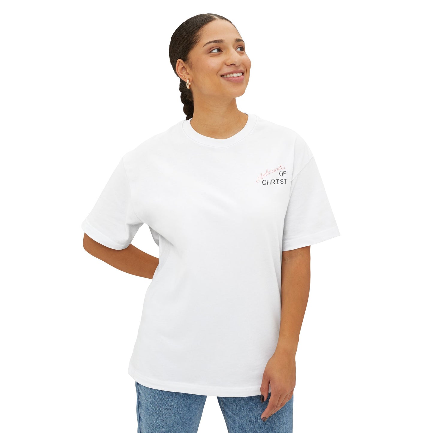 2 Corinthians 5:20 - Unisex Oversized Boxy Tee