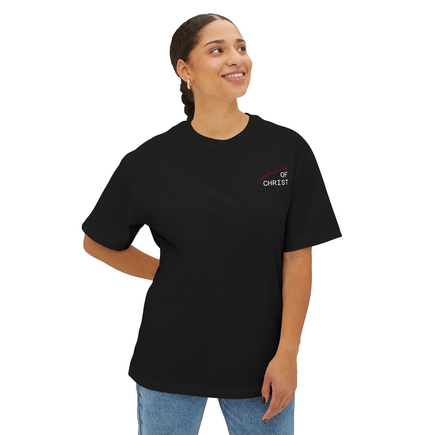 2 Corinthians 5:20 - Unisex Oversized Boxy Tee