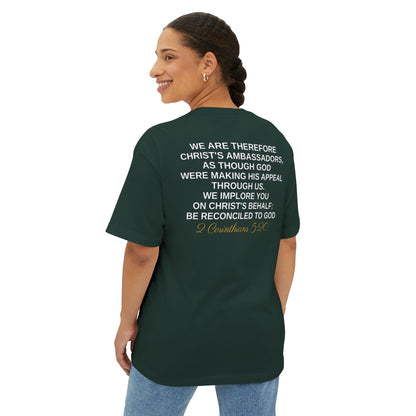 2 Corinthians 5:20 - Unisex Oversized Boxy Tee