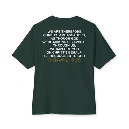 2 Corinthians 5:20 - Unisex Oversized Boxy Tee